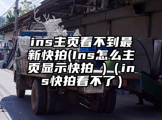 ins主页看不到最新快拍(Ins怎么主页显示快拍 )（ins快拍看不了）