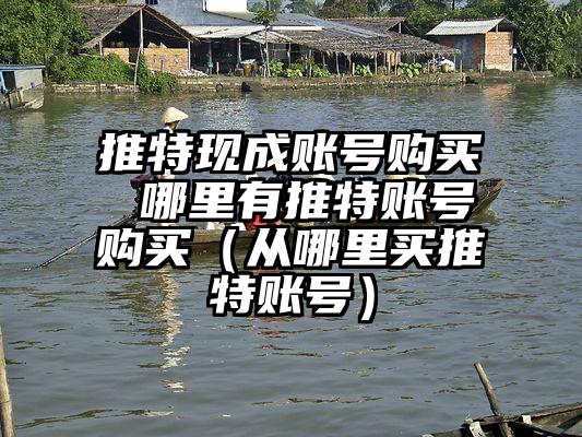 推特现成账号购买 哪里有推特账号购买（从哪里买推特账号）