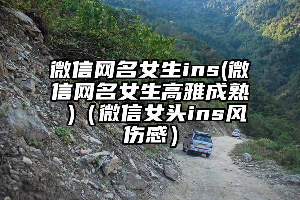 微信网名女生ins(微信网名女生高雅成熟 )（微信女头ins风伤感）