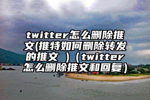 twitter怎么删除推文(推特如何删除转发的推文 )（twitter怎么删除推文和回复）