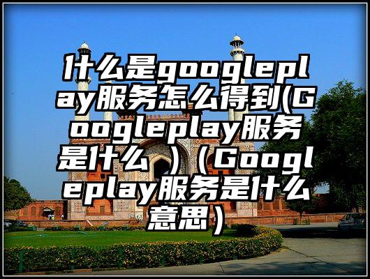 什么是googleplay服务怎么得到(Googleplay服务是什么 )（Googleplay服务是什么意思）