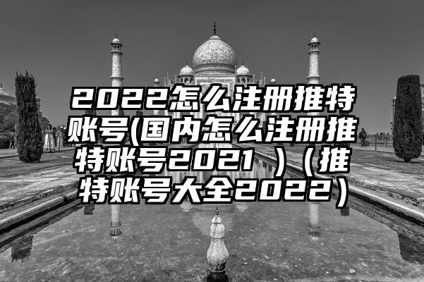 2022怎么注册推特账号(国内怎么注册推特账号2021 )（推特账号大全2022）