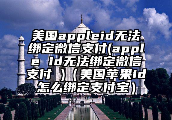 美国appleid无法绑定微信支付(apple id无法绑定微信支付 )（美国苹果id怎么绑定支付宝）