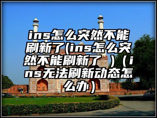 ins怎么突然不能刷新了(ins怎么突然不能刷新了 )（ins无法刷新动态怎么办）