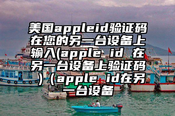 美国appleid验证码在您的另一台设备上输入(apple id 在另一台设备上验证码 )（apple id在另一台设备