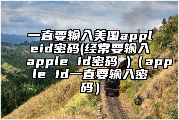 一直要输入美国appleid密码(经常要输入apple id密码 )（apple id一直要输入密码）