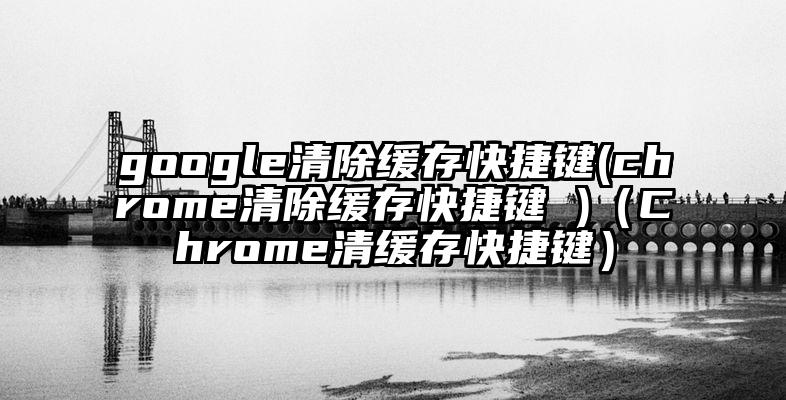 google清除缓存快捷键(chrome清除缓存快捷键 )（Chrome清缓存快捷键）