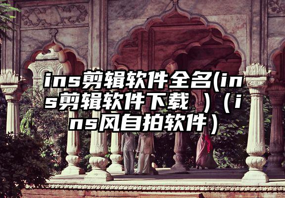 ins剪辑软件全名(ins剪辑软件下载 )（ins风自拍软件）