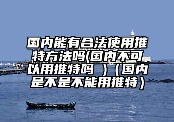 国内能有合法使用推特方法吗(国内不可以用推特吗 )（国内是不是不能用推特）