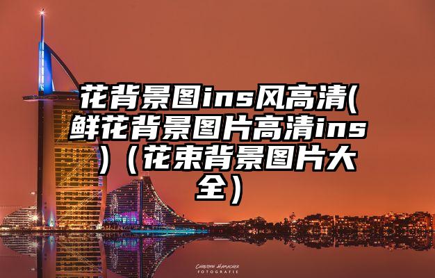 花背景图ins风高清(鲜花背景图片高清ins )（花束背景图片大全）