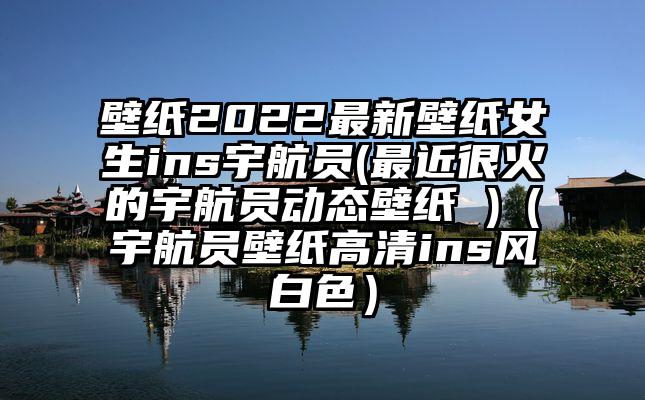 壁纸2022最新壁纸女生ins宇航员(最近很火的宇航员动态壁纸 )（宇航员壁纸高清ins风白色）