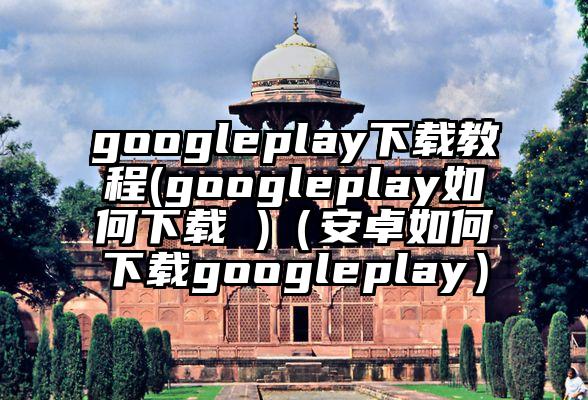 googleplay下载教程(googleplay如何下载 )（安卓如何下载googleplay）