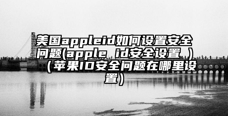 美国appleid如何设置安全问题(apple id安全设置 )（苹果ID安全问题在哪里设置）