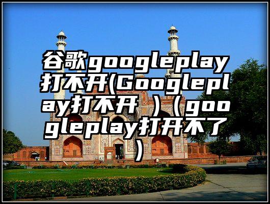 谷歌googleplay打不开(Googleplay打不开 )（googleplay打开不了）