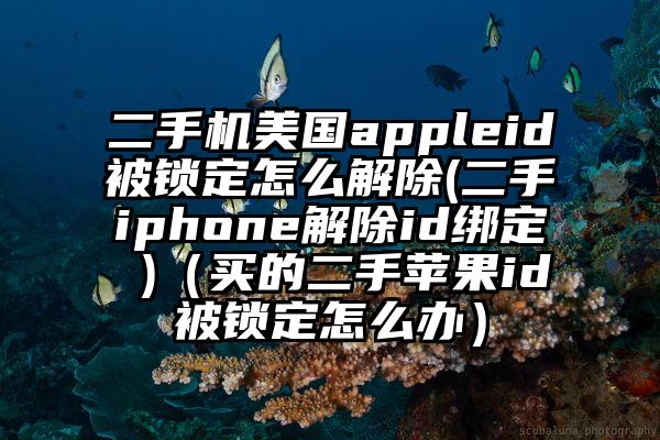 二手机美国appleid被锁定怎么解除(二手iphone解除id绑定 )（买的二手苹果id被锁定怎么办）